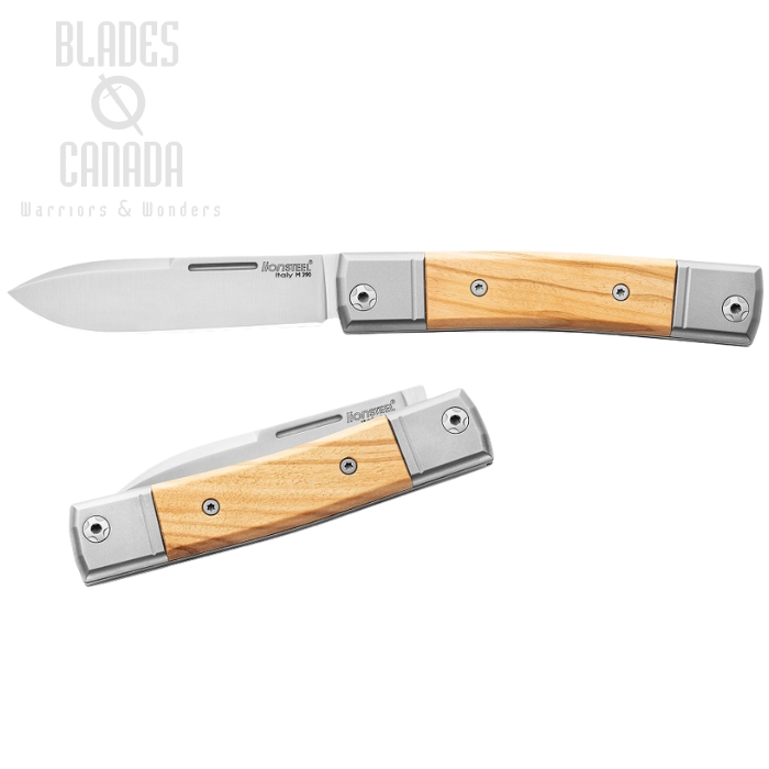 Lion Steel BM2 UL BestMAN Slipjoint Folding Knife, M390, Olive Wood, BM2UL